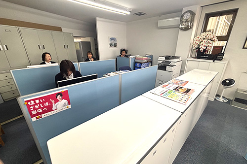 御社の業態・従業員数、会社の特徴について教えて下さい。